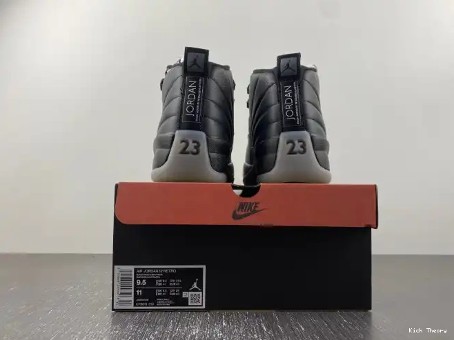 Kicktheory CT8013-019 Wolf 12 Black Grey Jordan Air 0603